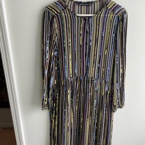 Zara sequins midi dress